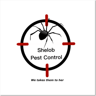 Shelob pest control Posters and Art